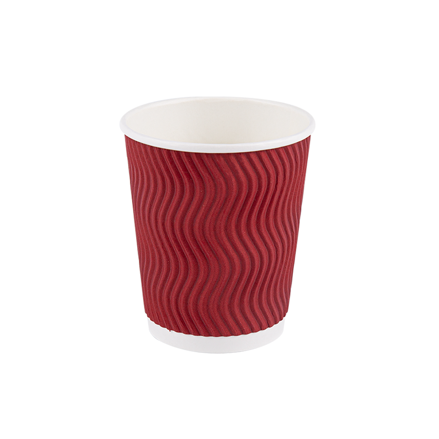 8 oz 'S' Ripple Wall Paper Cup