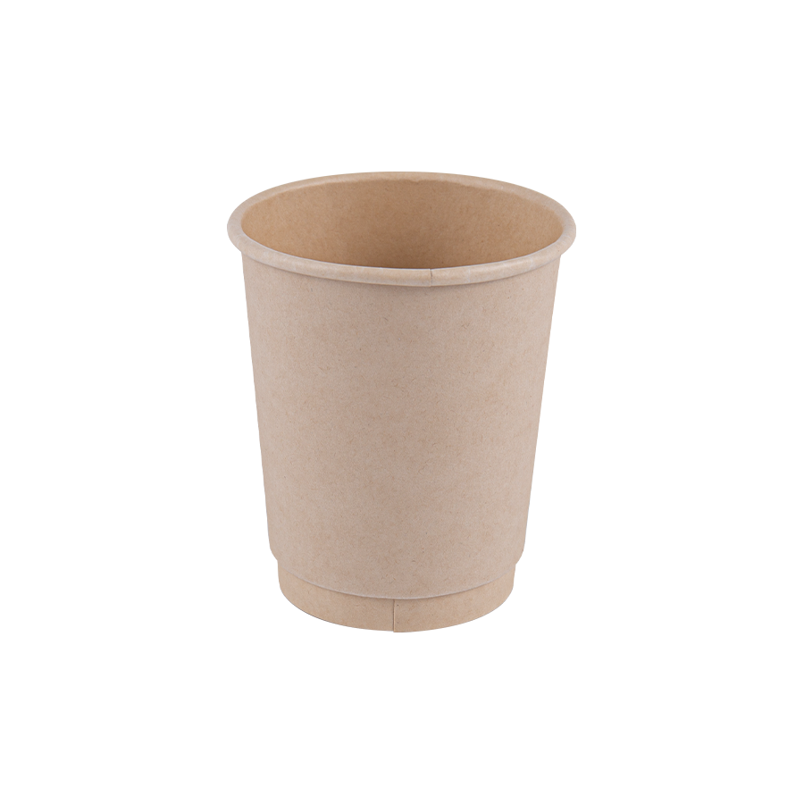 12 oz (420 ml) Bamboo Pulp Fiber Paper Cup med PLA-coating